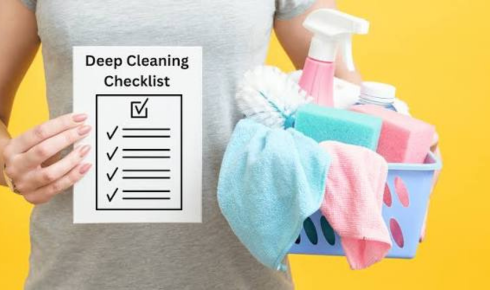 deep cleaning checklist