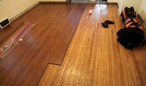 hardwood vs laminate flooring