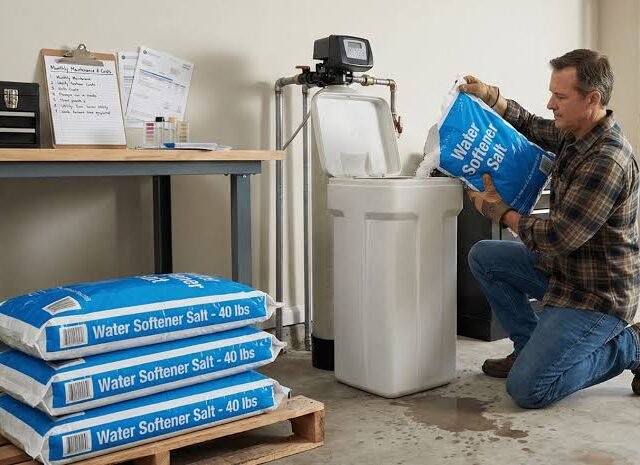 water softener salt delivery