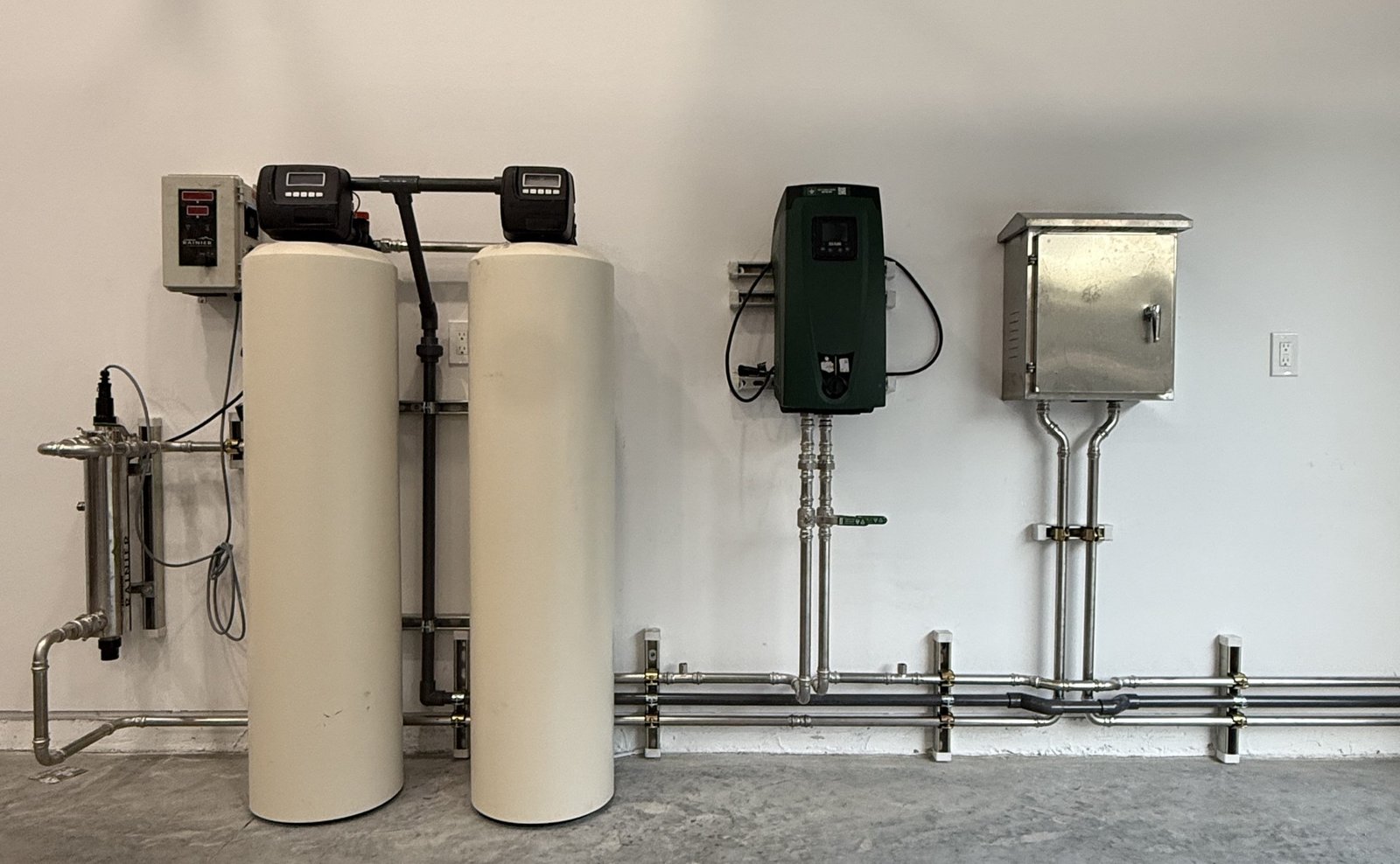 well & city water treatment